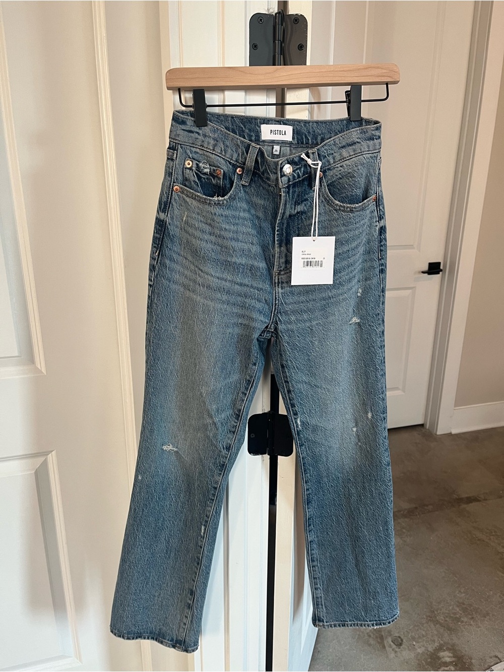 Pistola Ally High Rise Ankle Bootcut Jeans Central Vintage Blue (NWT) size 25